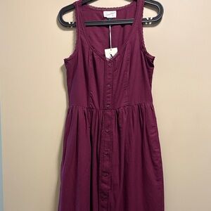 Universal Thread Sleeveless Button-Front Midi Dress